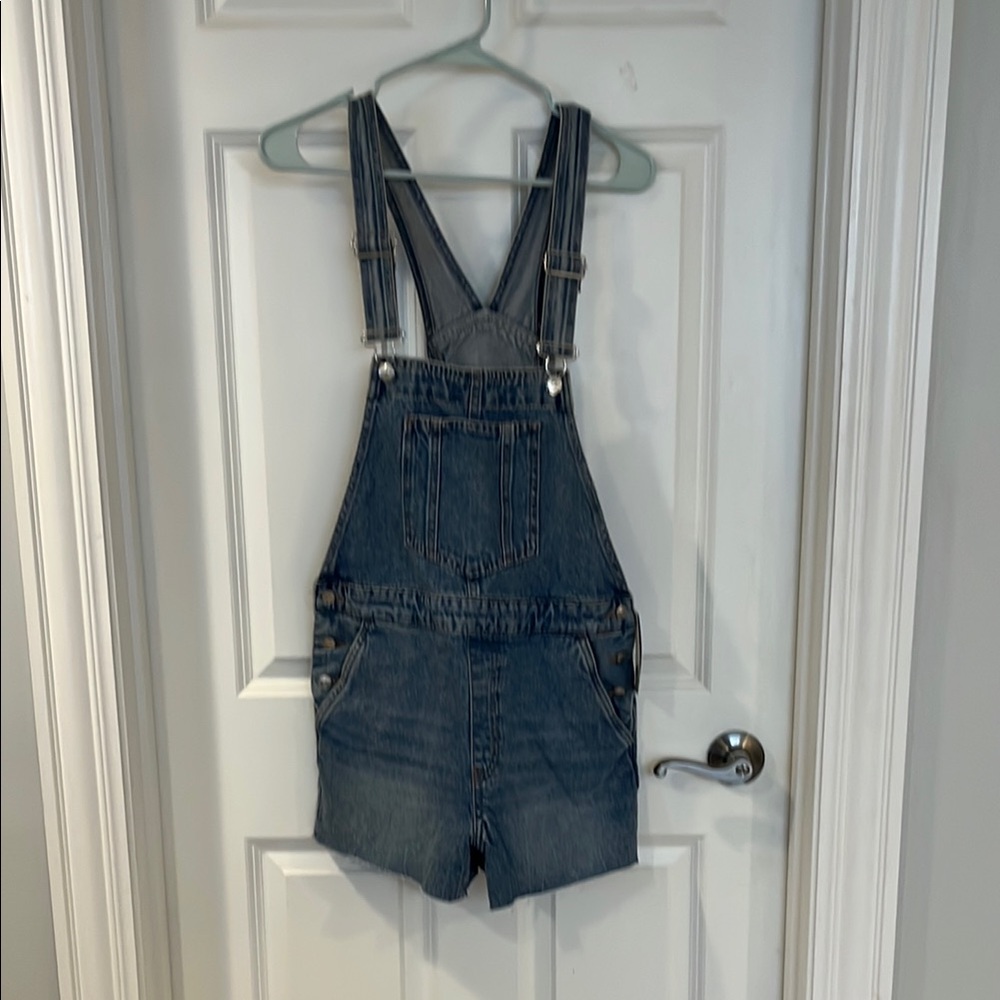 H&M Blue Denim Overalls